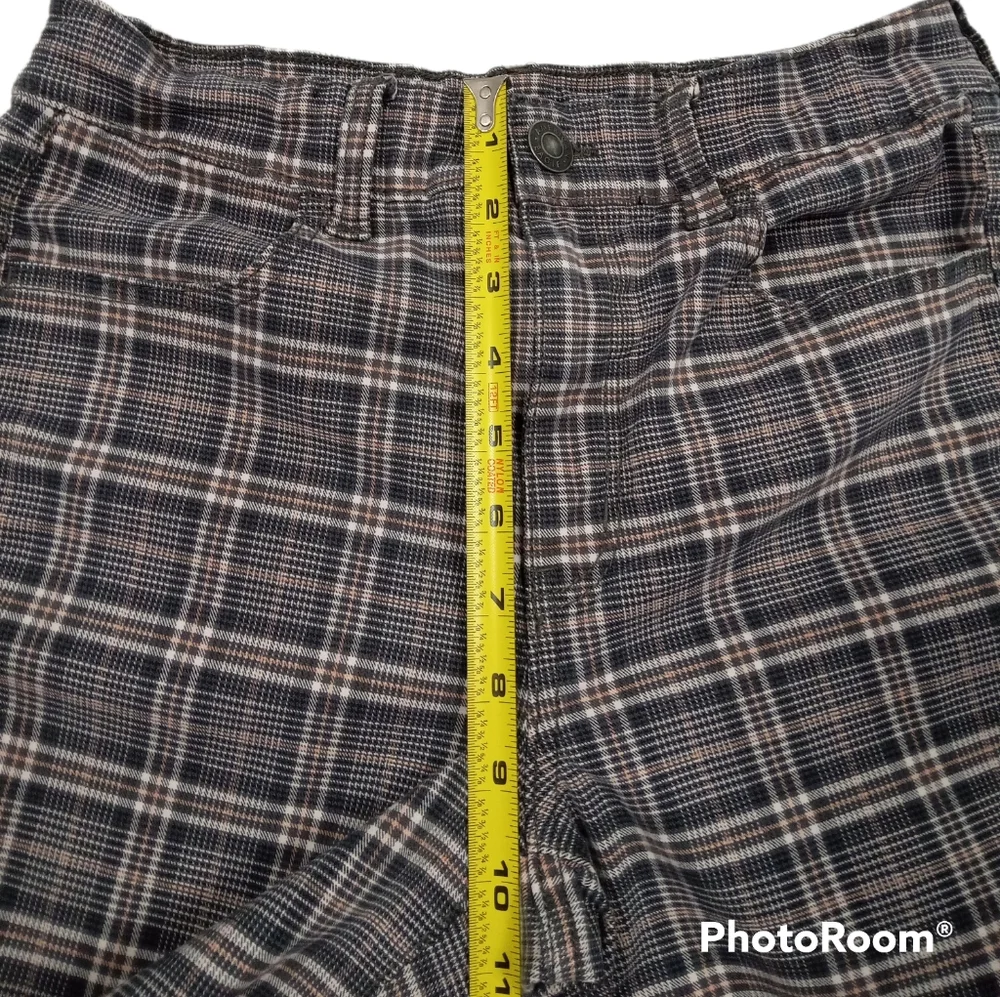 ❤️American Eagle Plaid Super Stretch Pants Trousers Size 6 - Picture 6 of 9
